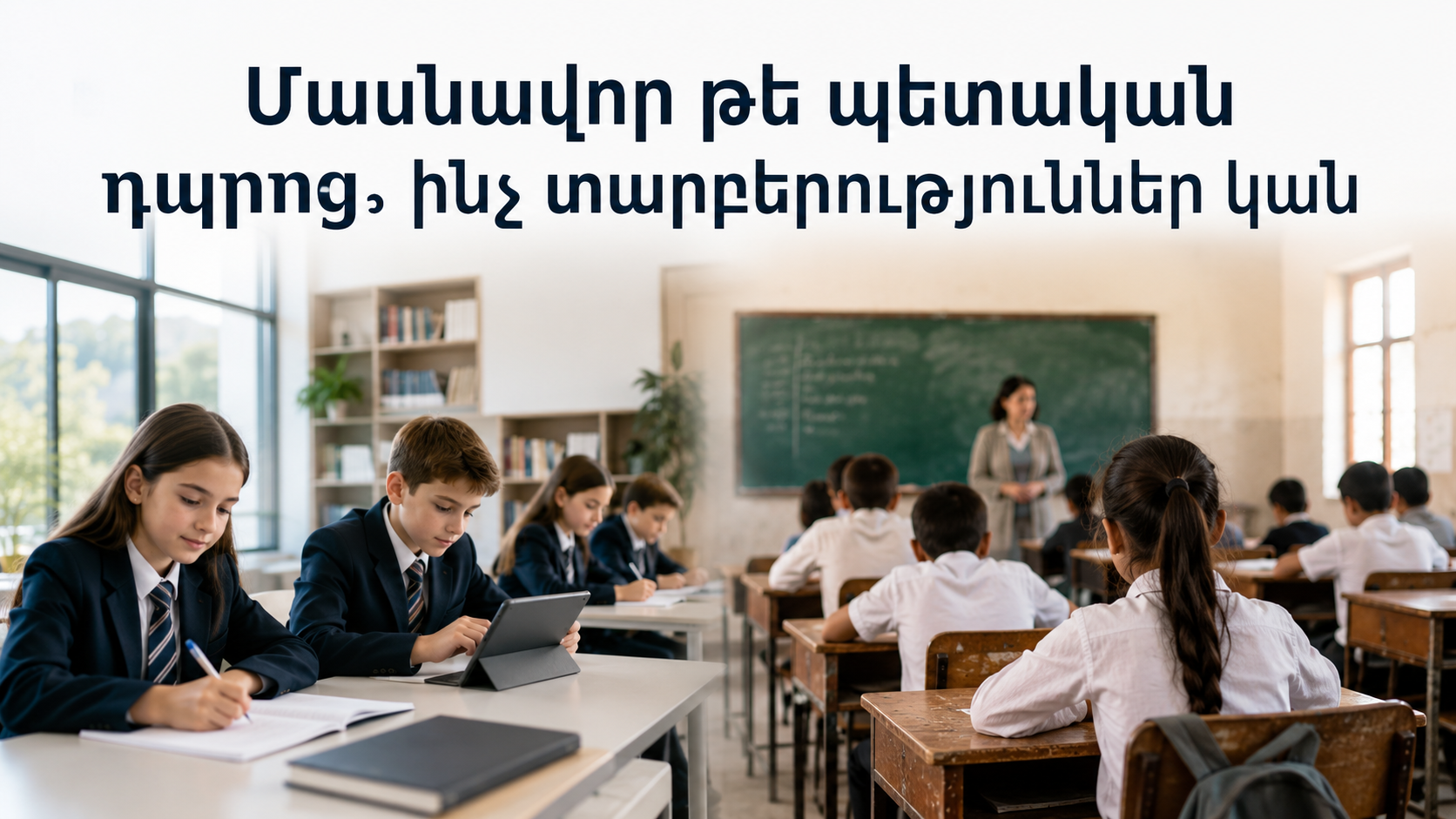 Private or Public School: What Are the Differences?